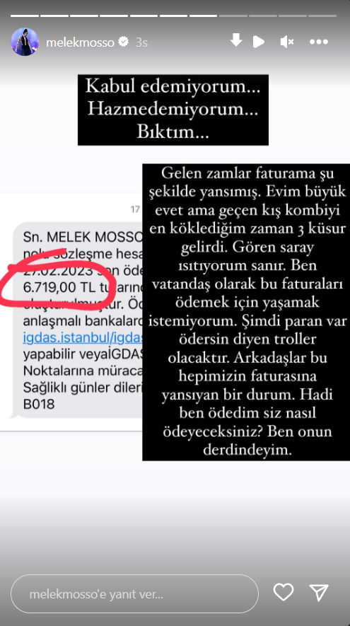 Melek Mosso Story