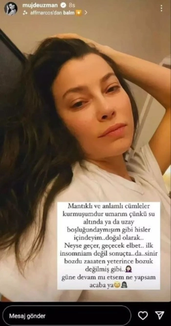 müjde uzman'ın hastalığı