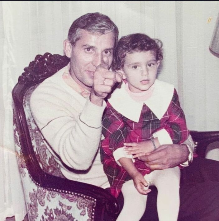 Özge Ulusoy ve Babası