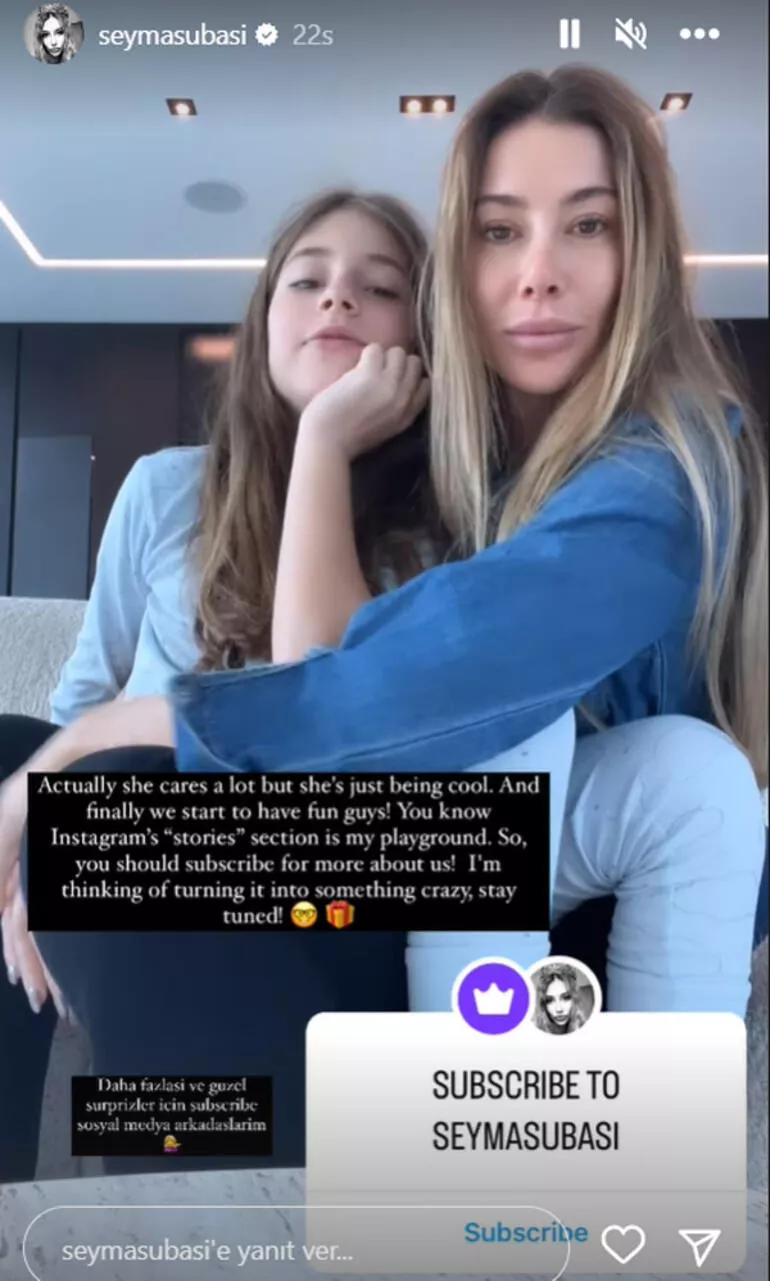 şeyma subaşı'na abone olmak