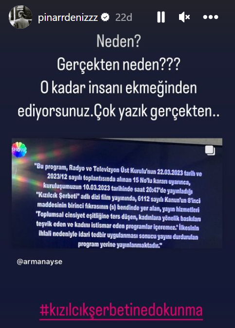 pınar deniz kızılcık şerbeti