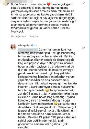 dilan polat mesaj
