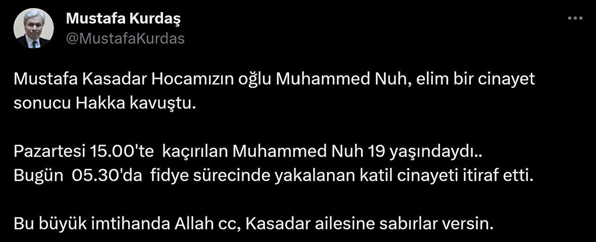 kasadar olayı