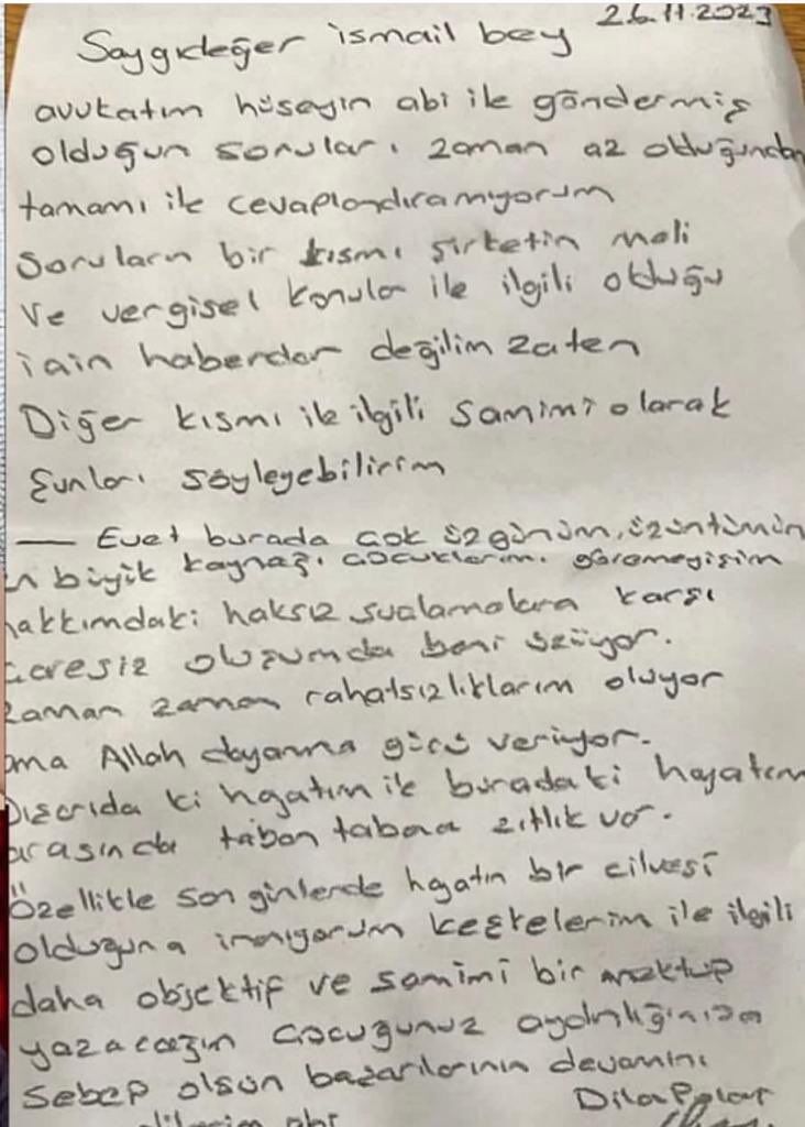 dilan mektup