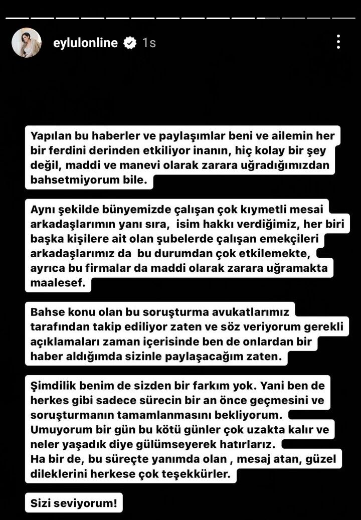 Eylül Öztürk Açıklama 2