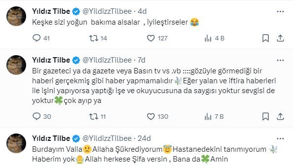 Yıldız Tilbe Yanıt