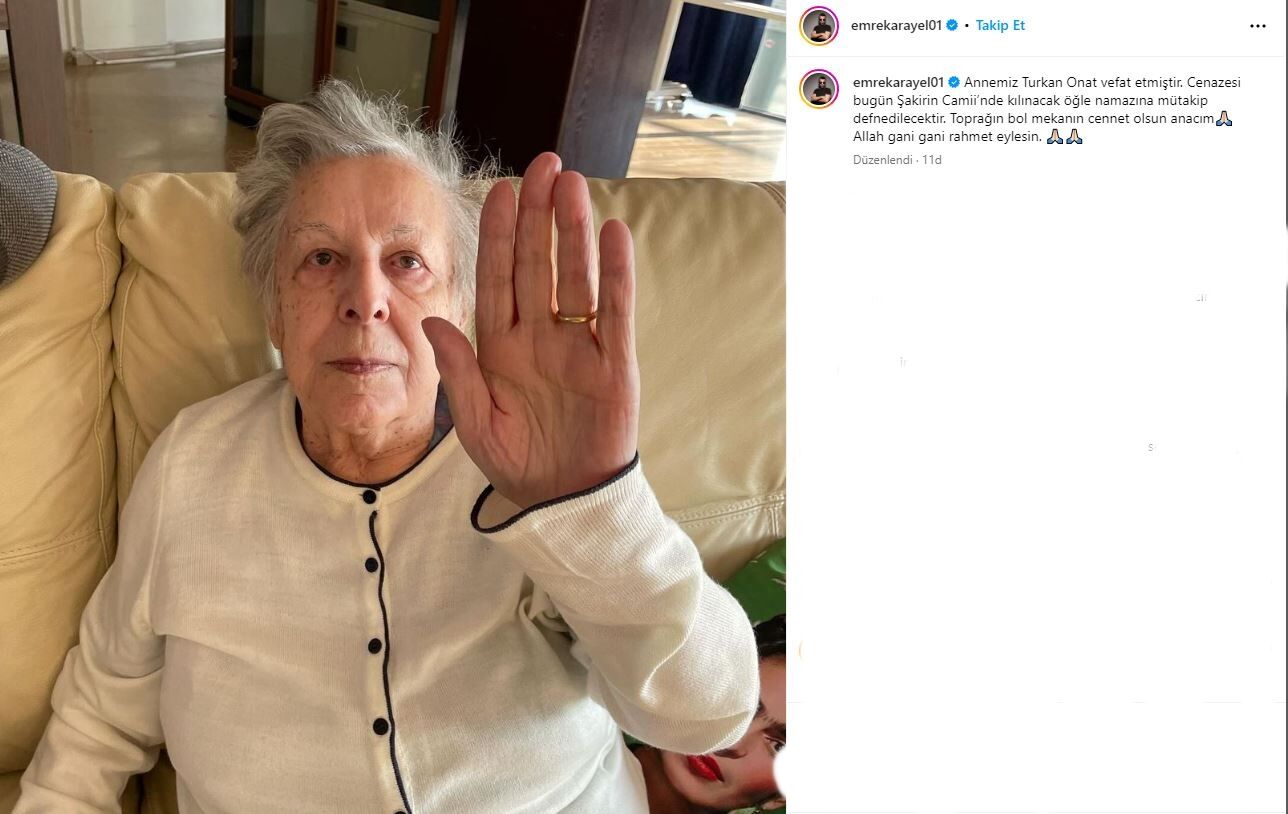 Emre Karayel Instagram Paylaşımı