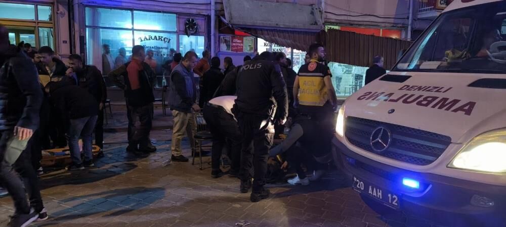 Denizli Tavas Balkon Çöktü