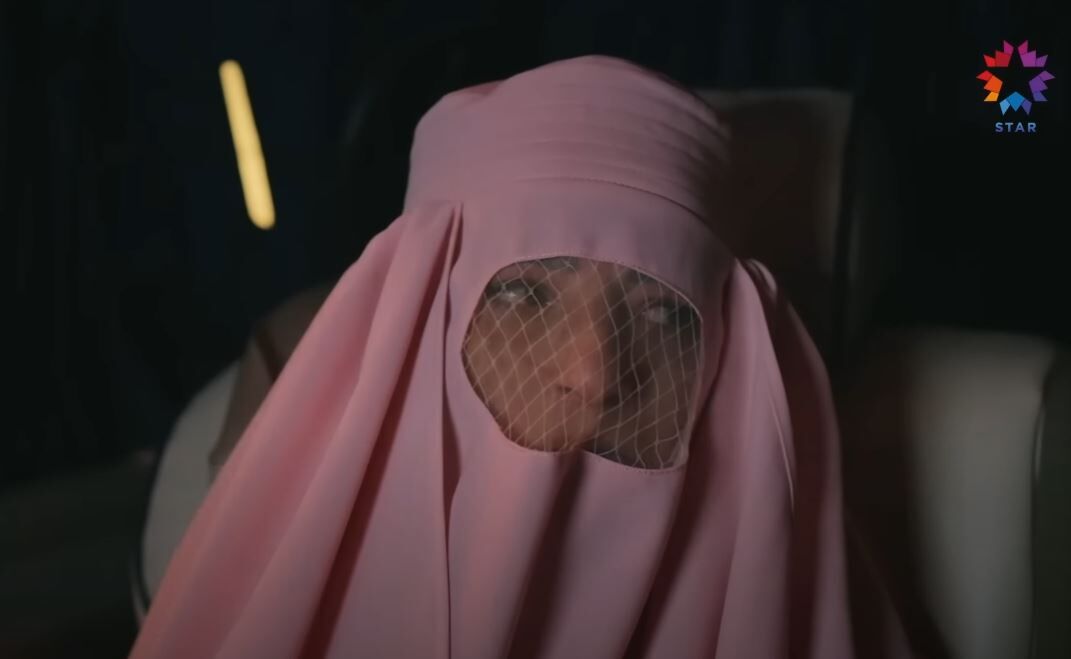 Yalı Çapkını Pembe Çarşaflı Kadın