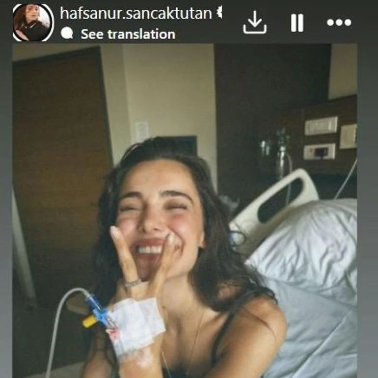 Hastaneden Paylaşım Yapmıştı! Hafsanur Sancaktutan'dan Ameliyat Sonrası Açıklama Geldi.son Olarak Final Yapan 'Ya Çok Seversen' Dizisinde Kerem Bürsin Ile Birlikte Rol Alan Hafsanur Sancaktutan, Sos (1)
