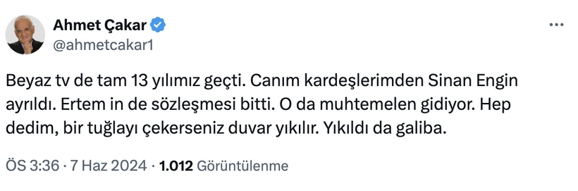 Ahmet Çakar 1