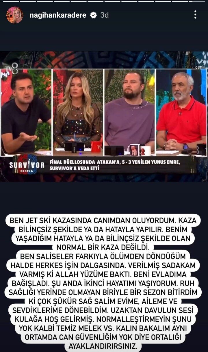 Nagihan Yunus Emre Kavgası