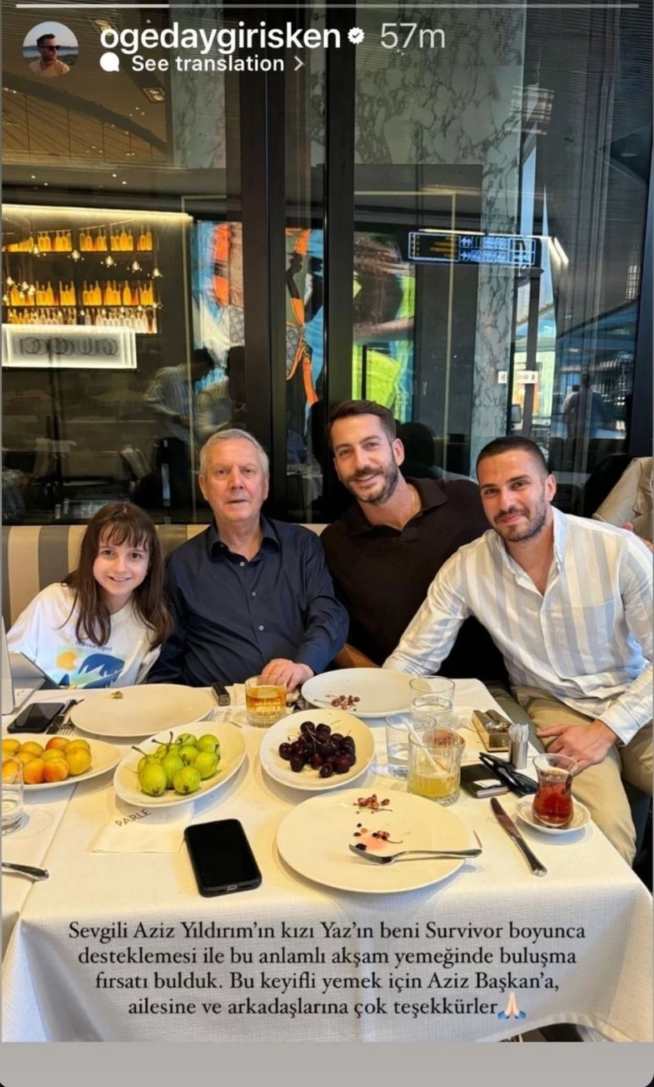 Ogeday Girişken ve Aziz Yıldırım