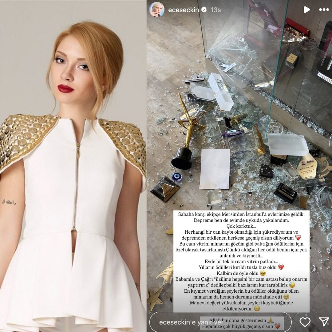 Ece Seçkin Deprem Kare