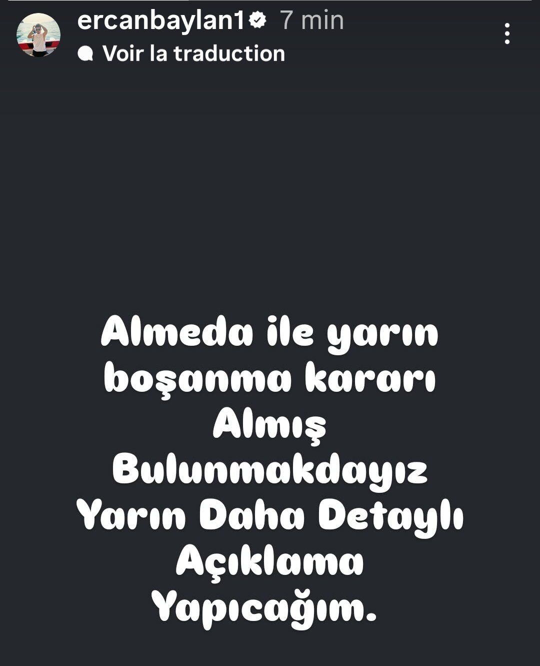 Almeda Ve Eşinin Boşanma Açıklaması (1)