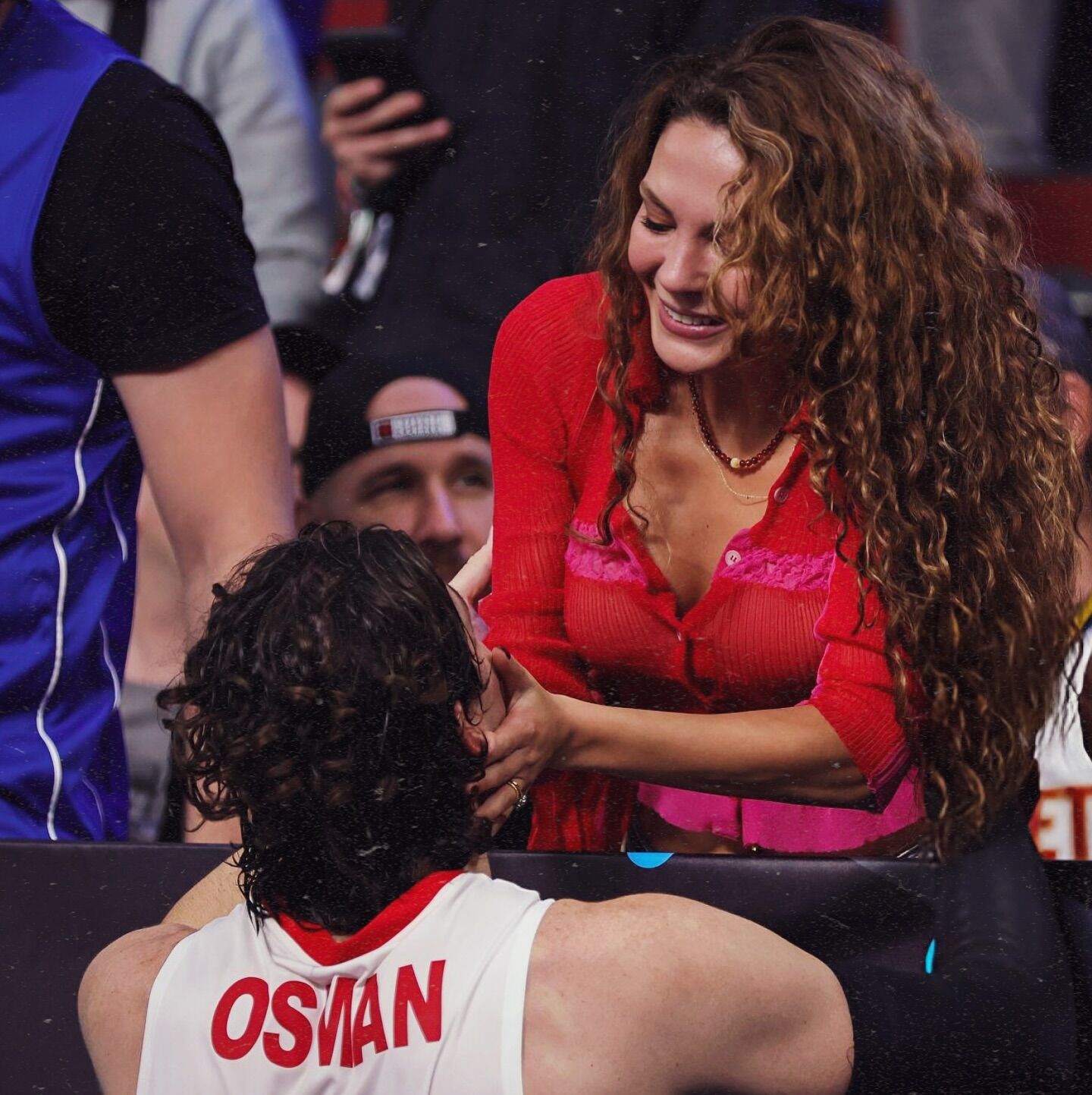 Ebru Şahin Ve Cedi Osman Maç Sonu