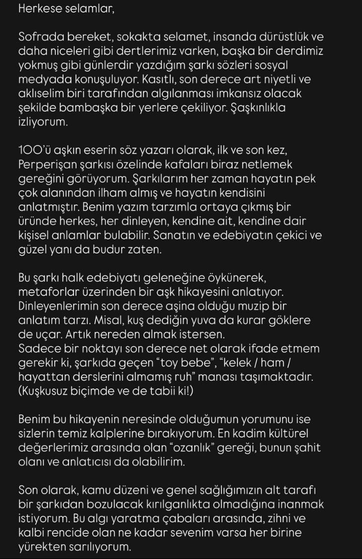 Mabel Matiz Açıklama