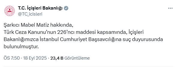 Mabel Matiz Soruşturma