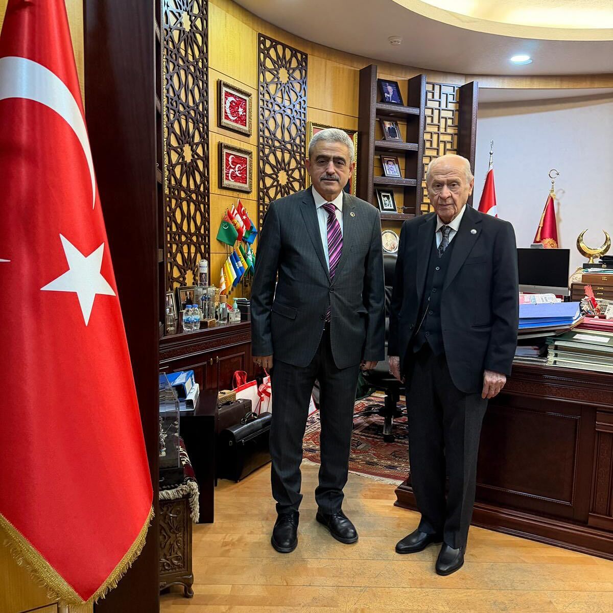 Haluk Alıcık Ve Devlet Bahçeli