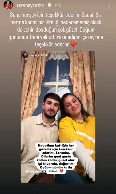 Seren Ay Çetin'den Ayrılık İtirafı! Doğum Günü Mesajıyla Her Şeyi Duyurdu