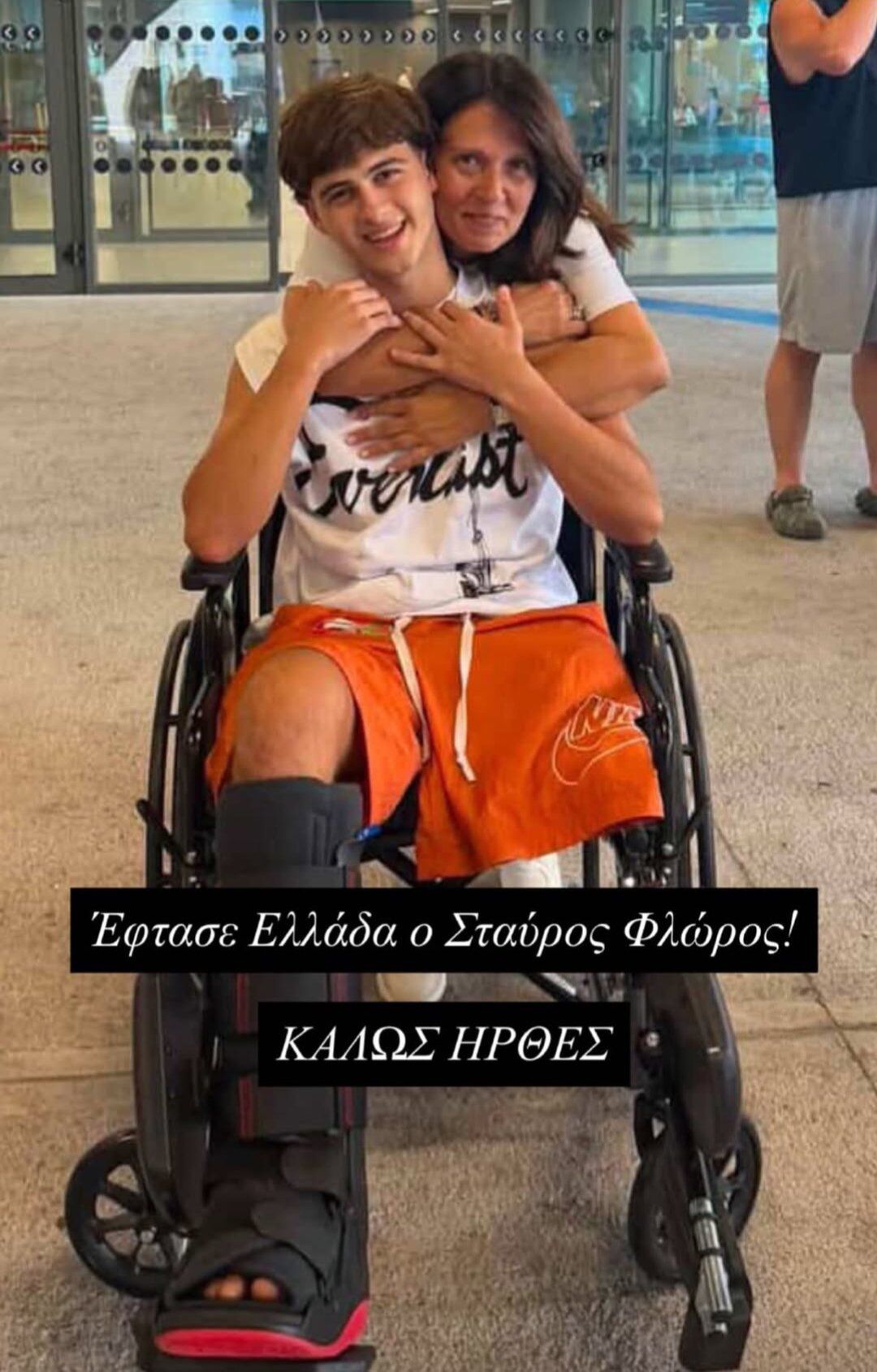 Survivor'da Yaşadığı Kaza Gündem Olmuştu! Stavros Floros Evine Döndü (1)