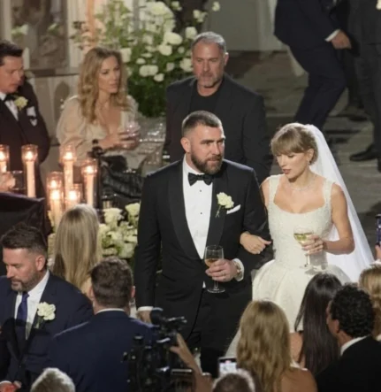 Taylor Swift Ile Travis Kelce'nin Muhteşem Düğünü Sosyal Medyayı Salladı (2)