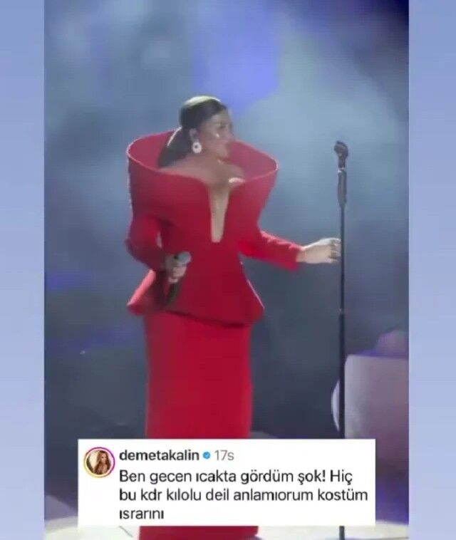 Demet Akalın'dan Sibel Can'a Kostüm Eleştirisi